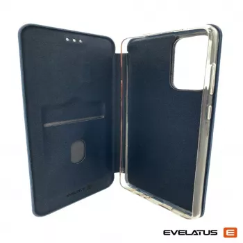 Evelatus Funda tipo libro para Samsung Galaxy A72 azul