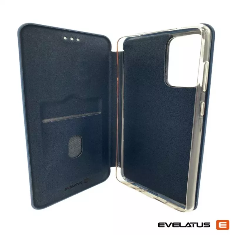 Evelatus Funda tipo libro para Samsung Galaxy A72 azul