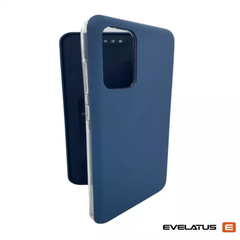 Evelatus Funda tipo libro para Samsung Galaxy A72 azul