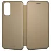 Evelatus Funda tipo libro para Samsung Galaxy A72 Gold