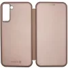 Evelatus Funda tipo libro para Samsung Galaxy S21 Plus Rose Gold