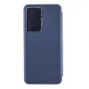 Evelatus Funda tipo libro para Samsung Galaxy S21 Ultra azul