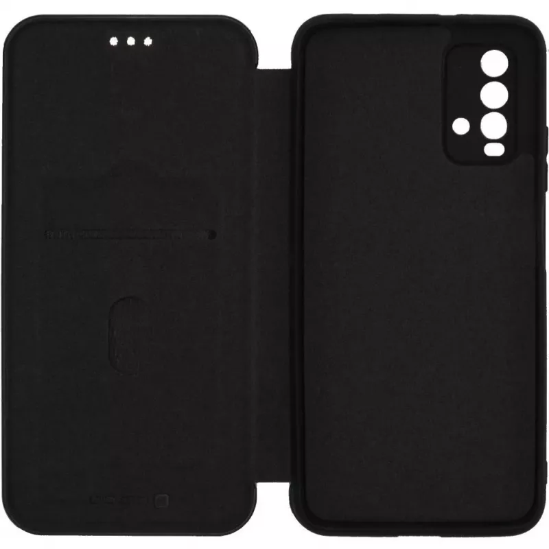 Evelatus Funda tipo libro para Xiaomi Redmi 9T negra