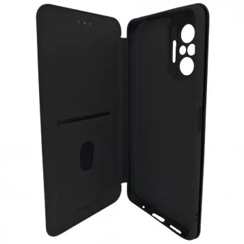 Evelatus Funda tipo libro para Xiaomi Redmi Note 10 Pro negra