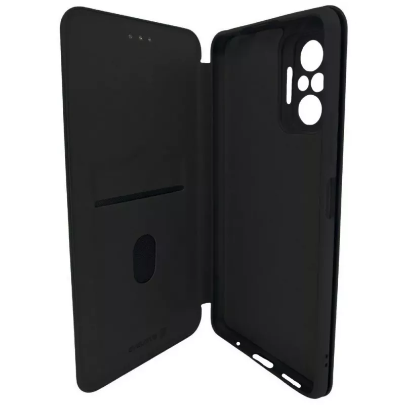 Evelatus Funda tipo libro para Xiaomi Redmi Note 10 Pro negra
