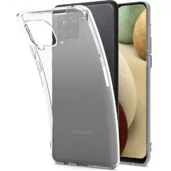 Evelatus Funda de silicona transparente de 1,5 mm TPU para Samsung Galaxy A12 / M12