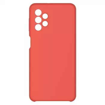 Evelatus Funda de silicona Soft Touch premium para Samsung Galaxy A32 5G / A13 4G roja