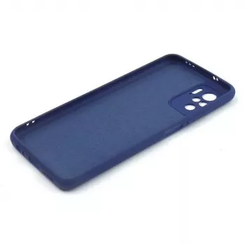 Evelatus Funda de silicona nano Soft Touch TPU para Xiaomi Redmi Note 10S / Poco M5s azul