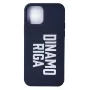 Evelatus Funda de silicona Soft Touch para Apple iPhone 12/12 Pro DR LOGO N2 blanca