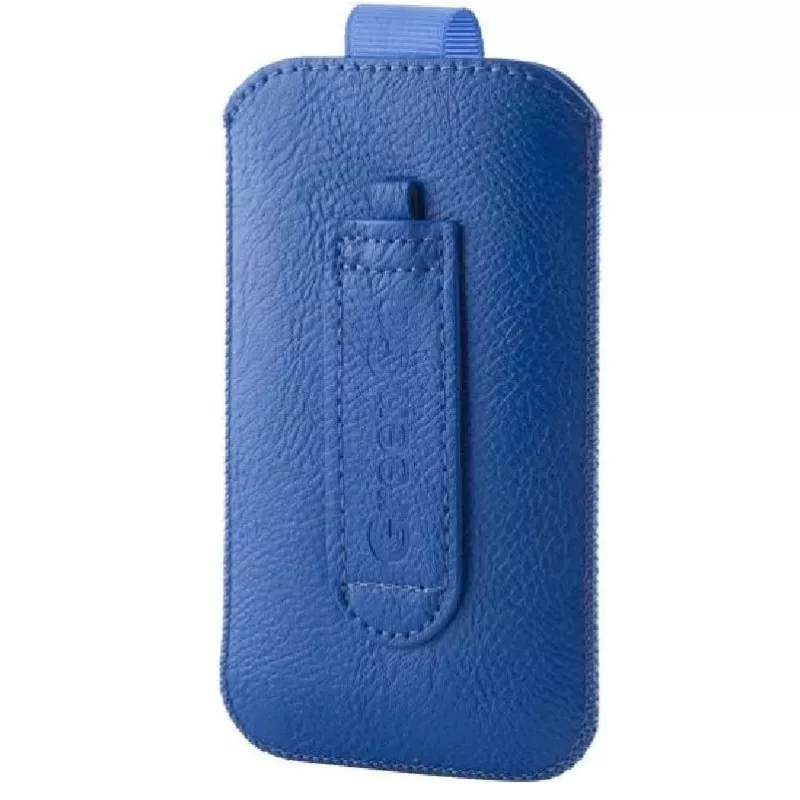 GreenGo Funda tipo flip Mono XXXXL para Samsung Galaxy Note 2 azul