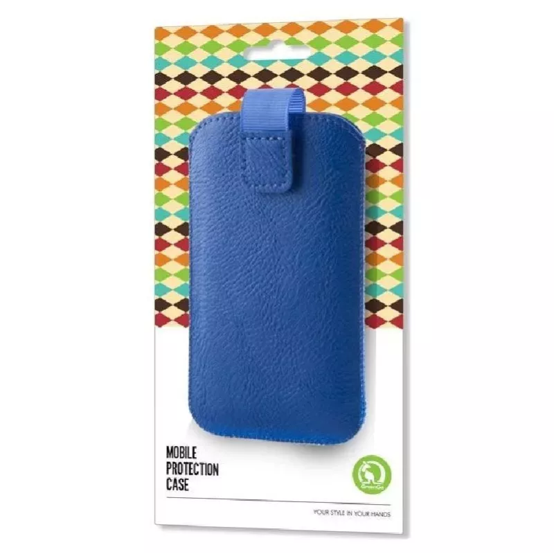 GreenGo Funda tipo flip Mono XXXXL para Samsung Galaxy Note 2 azul