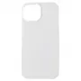 EVELATUS Apple iPhone 13 Mini funda de silicona Premium Soft Touch blanca