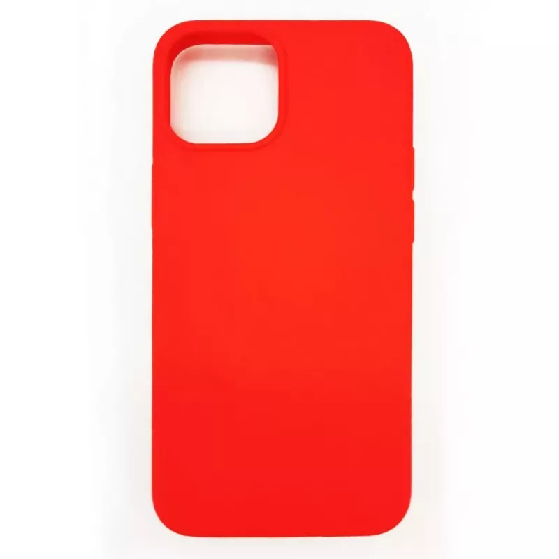 Evelatus Apple iPhone 13 Mini funda de silicona Nano Soft Touch TPU roja