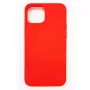 Evelatus Apple iPhone 13 Mini funda de silicona Nano Soft Touch TPU roja