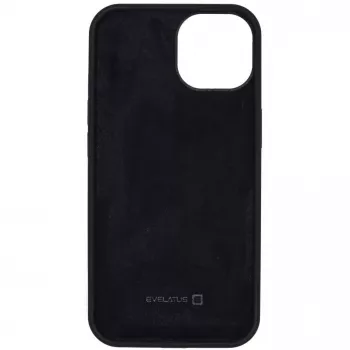 Evelatus Apple iPhone 13 funda de silicona Premium Soft Touch negra