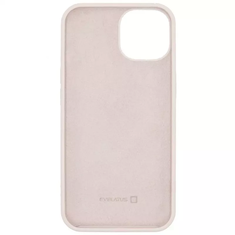 Evelatus Apple iPhone 13 funda de silicona Premium Soft Touch arena empolvado