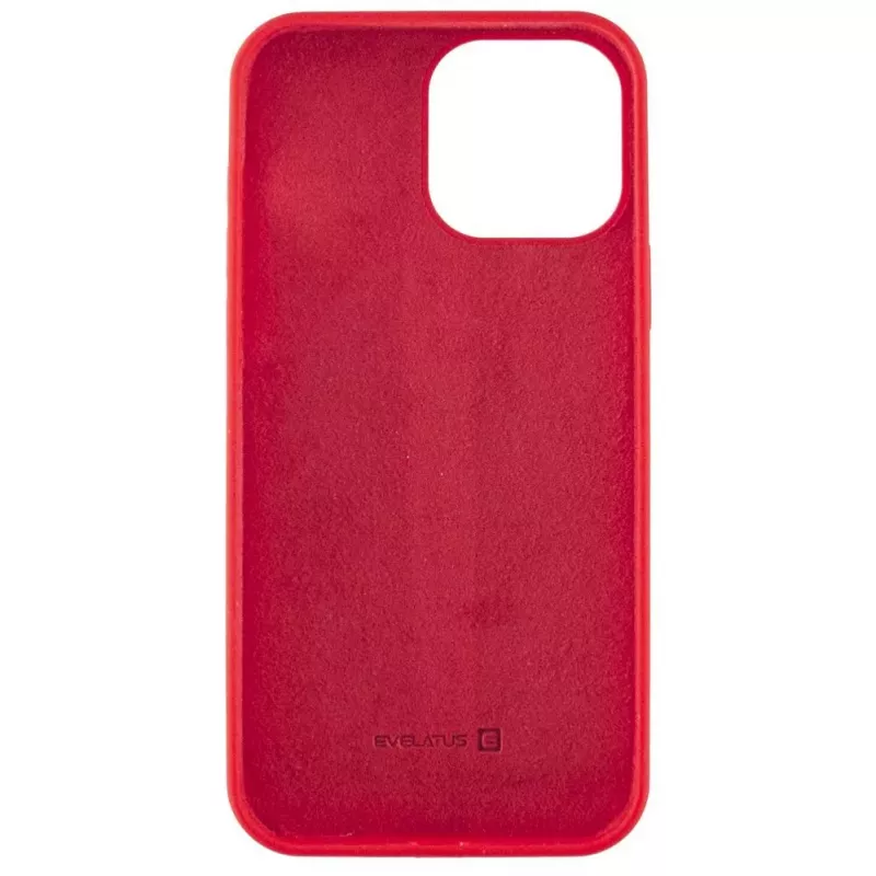Evelatus Apple iPhone 13 funda de silicona Premium Soft Touch rojo chino