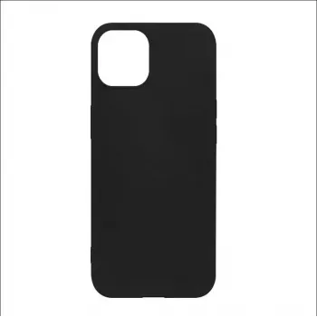 Evelatus Apple iPhone 13 Pro funda de silicona Premium Soft Touch negra