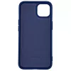 Evelatus Apple iPhone 13 Pro Max funda de silicona Premium Soft Touch azul cobalto