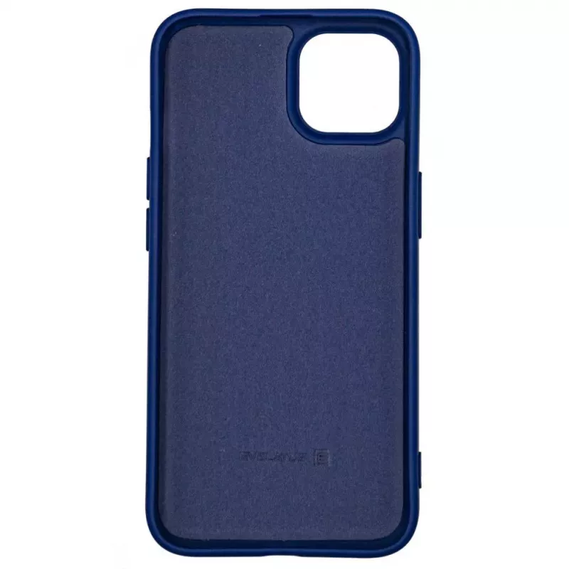 Evelatus Apple iPhone 13 Pro Max funda de silicona Premium Soft Touch azul cobalto