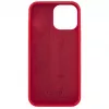 Evelatus Apple iPhone 13 Pro Max funda de silicona Premium Soft Touch rojo chino