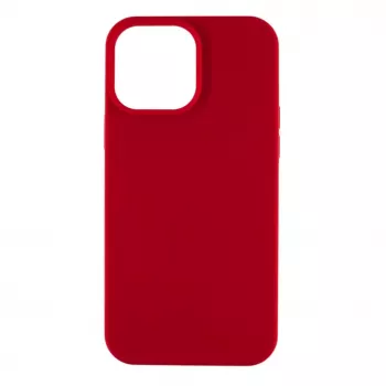 Evelatus Apple iPhone 13 Pro Max funda de silicona Premium Soft Touch rojo chino