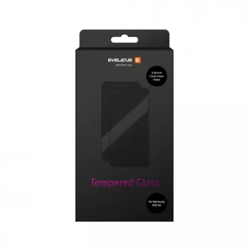 Evelatus Protector de pantalla antistático de cristal con pegamento japonés 2.5D Full Cover para Samsung Galaxy A22 4G