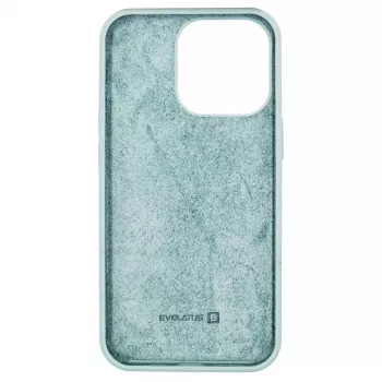Evelatus iPhone 13 Pro Max Funda de silicona Premium Soft Touch verde gem