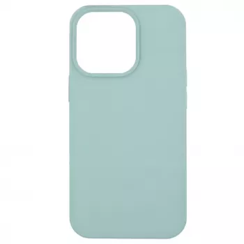 Evelatus iPhone 13 Pro Max Funda de silicona Premium Soft Touch verde gem