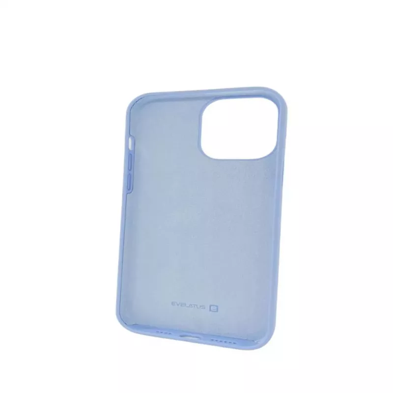 Evelatus Apple iPhone 13 Pro Max Funda de silicona Premium Soft Touch lila pálido