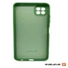Evelatus Samsung Galaxy A22 5G Funda de silicona Premium Soft Touch verde