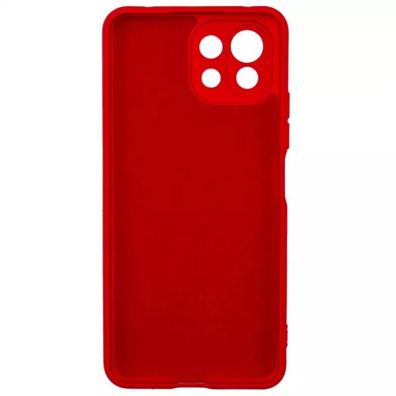 Evelatus Xiaomi Mi 11 Lite / 11 Lite 5G / 11 Lite 5G NE Funda de silicona Nano Soft Touch TPU roja