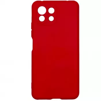 Evelatus Xiaomi Mi 11 Lite / 11 Lite 5G / 11 Lite 5G NE Funda de silicona Nano Soft Touch TPU roja