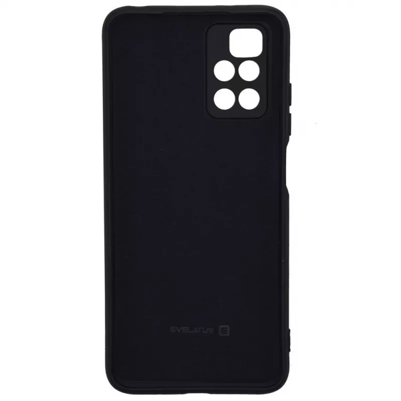 Evelatus Xiaomi Redmi 10 Funda de silicona Nano Soft Touch TPU negra
