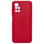 Evelatus Xiaomi Redmi 10 Funda de silicona Nano Soft Touch TPU roja