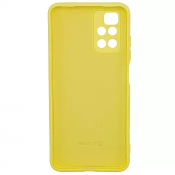 Evelatus Funda de silicona Nano Soft Touch TPU para Xiaomi Redmi 10 - amarilla