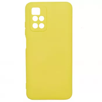 Evelatus Funda de silicona Nano Soft Touch TPU para Xiaomi Redmi 10 - amarilla
