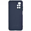 Evelatus Xiaomi Redmi 10 Funda de silicona Nano Soft Touch TPU azul marino
