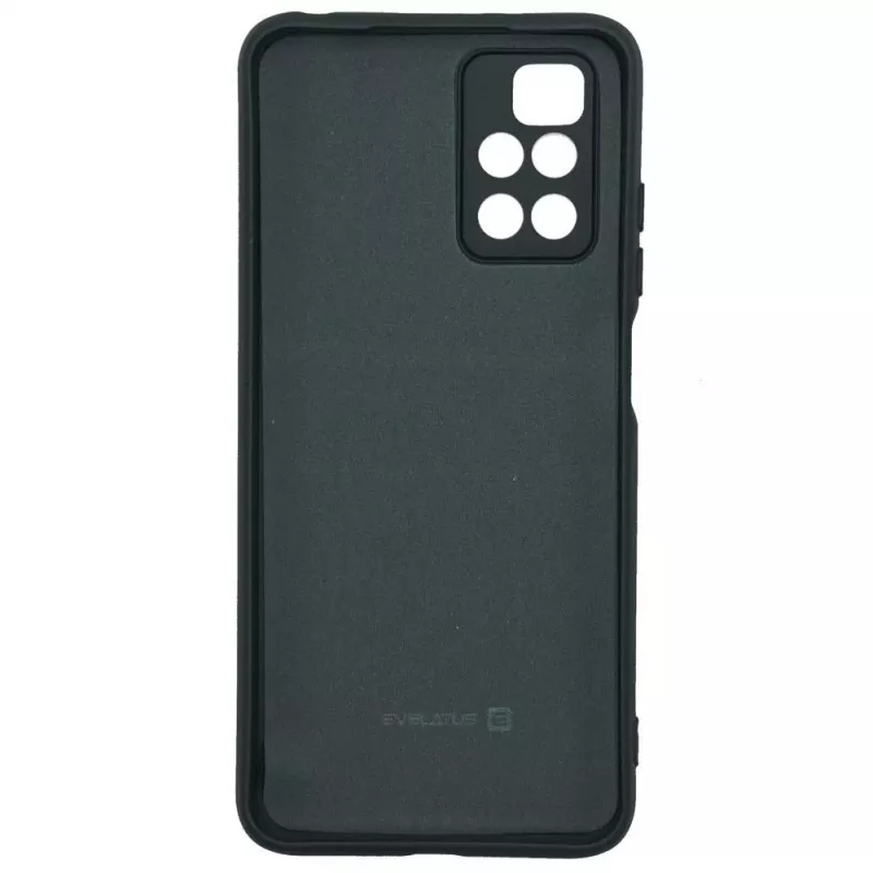 Evelatus Xiaomi Redmi 10 Funda de silicona Nano Soft Touch TPU verde oscuro