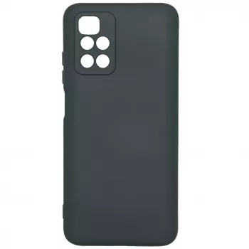 Evelatus Xiaomi Redmi 10 Funda de silicona Nano Soft Touch TPU verde oscuro