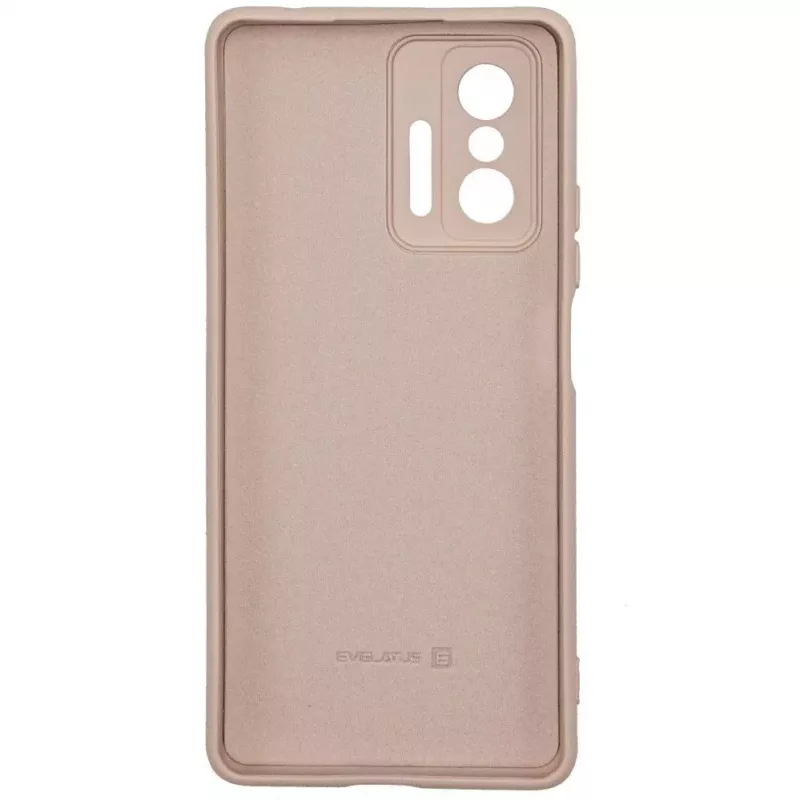 Evelatus Funda de silicona Nano Soft Touch TPU para Xiaomi 11T / 11T Pro - beige
