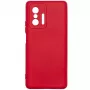 Evelatus Xiaomi 11T / 11T Pro Funda de silicona Nano Soft Touch TPU roja