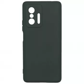 Evelatus Funda de silicona Nano Soft Touch TPU verde oscuro para Xiaomi 11T/11T Pro