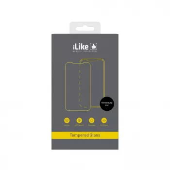 iLike Samsung Galaxy A41 0,33 mm Flat Clear Glass HD Protector de pantalla