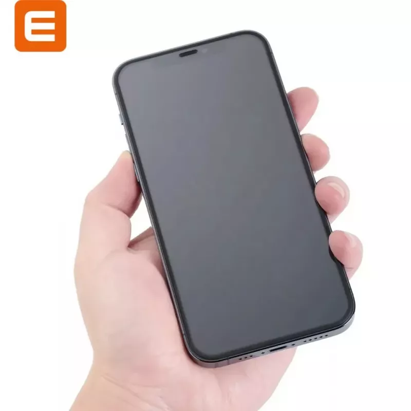 Evelatus Apple iPhone 12/12 Pro cristal templado 3D Full Cover con pegamento japonés antirrotura y antiestático