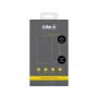 iLike Apple iPhone 12/12 Pro protector de pantalla de cristal Full Cover 2.5D Silk Print - negro