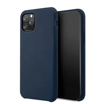 iLike Samsung S21 FE Funda Silicona Lite Azul marino