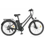 iLike BK1BL Bicicleta eléctrica 36V 10Ah 26 pulgadas 350W 25km/h IP54 Negro