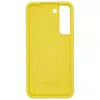 Evelatus Samsung Galaxy S22 Funda de silicona Premium Soft Touch Amarillo