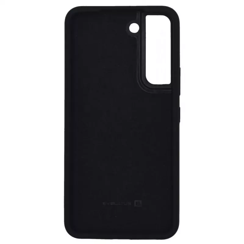 Evelatus Samsung Galaxy S22 Plus Funda de silicona Premium Soft Touch Negro